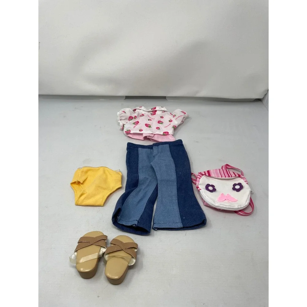 Outfit 2004 w/ Shoes Purse Jeans‎ Top AG Today Clothes